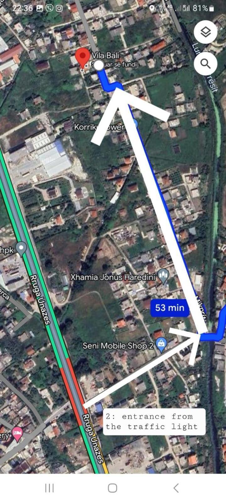 Vila Bali Durres Luaran gambar